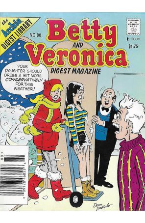 Betty and Veronica Digest Magazine 80 (Newsstand) published by Archie