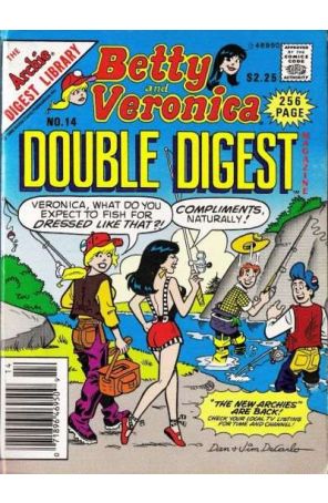 Betty and Veronica Double Digest 14 published by Archie with cover art by Dan DeCarlo