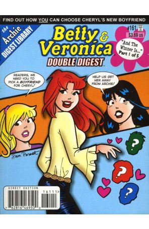 Betty and Veronica Double Digest 161 published by Archie with cover art by Dan Parent