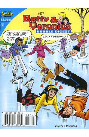Betty and Veronica Double Digest 177 published by Archie with cover art by Jeff Shultz