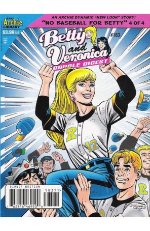 Betty and Veronica Double Digest 183 published by Archie with cover art by Rod Whigham