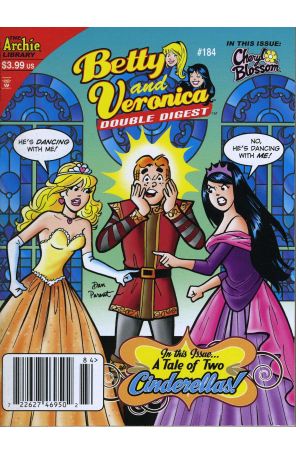 Betty and Veronica Double Digest 184 (Newsstand) published by Archie with cover art by Rod Whigham