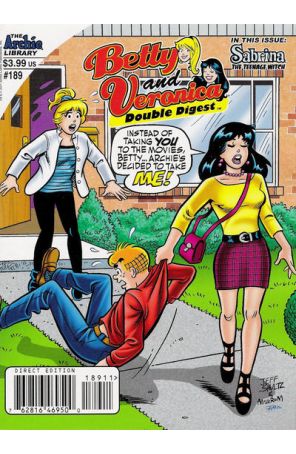 Betty and Veronica Double Digest 189 published by Archie with cover art by Jeff Shultz
