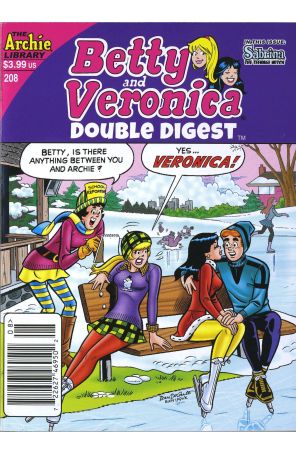 Betty and Veronica Double Digest 208 (Newsstand) published by Archie with cover art by Dan Decarlo