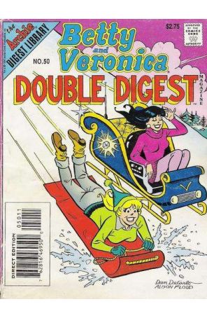 Betty and Veronica Double Digest 50 published by Archie with cover art by Dan DeCarlo