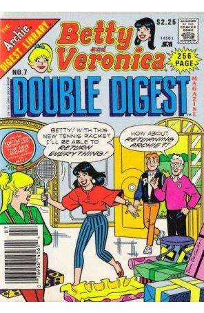Betty and Veronica Double Digest 7 published by Archie with cover art by Dan DeCarlo