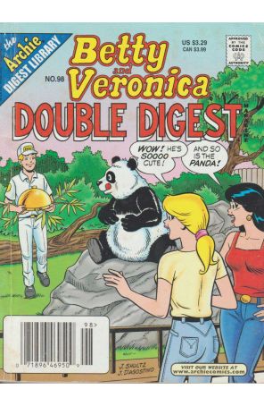 Betty and Veronica Double Digest 98 (Newsstand) published by Archie