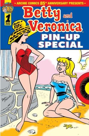 Betty and Veronica Pin-Up Special 1A published by Archie with cover art by Dan Decarlo