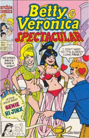 Betty and Veronica Spectacular 3 published by Archie with cover art by Dan DeCarlo
