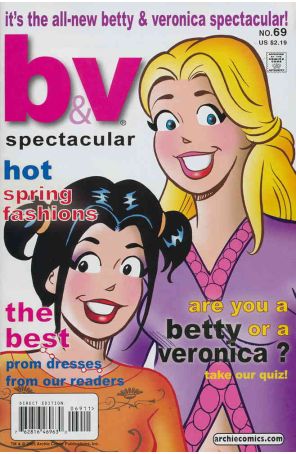 Betty and Veronica Spectacular 69 published by Archie