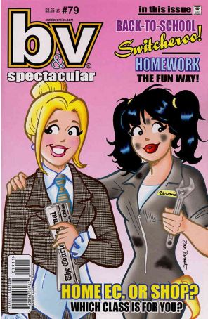 Betty and Veronica Spectacular 79 published by Archie with cover art by Dan Parent