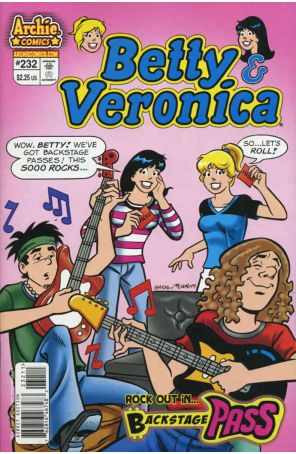 Betty and Veronica 232 published by Archie with cover art by Jeff Schultz