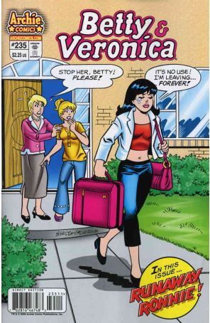 Betty and Veronica 235 published by Archie with cover art by Jeff Schultz