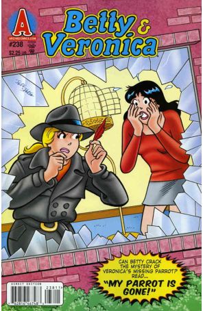 Betty and Veronica 238 published by Archie with cover art by Jeff Schultz