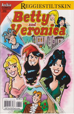 Betty and Veronica 268 published by Archie with cover art by Dan Parent