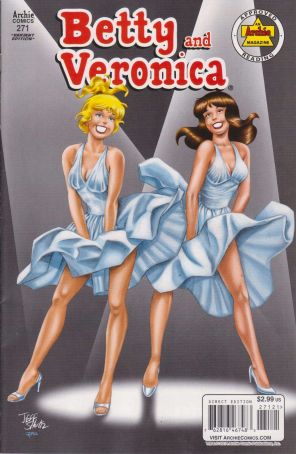 Betty and Veronica 271A published by Archie with cover art by Jeff Shultz