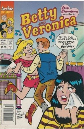 Betty and Veronica 82 (Newsstand) published by Archie with cover art by Dan DeCarlo