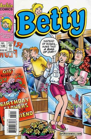 Betty 130 published by Archie with cover art by Stan Goldberg