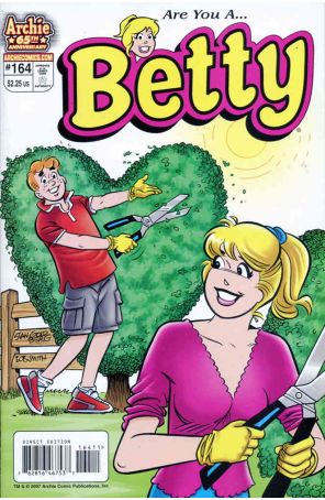 Betty 164 published by Archie with cover art by Stan Goldberg