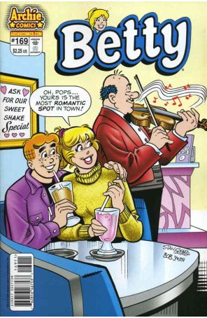 Betty 169 published by Archie with cover art by Stan Goldberg