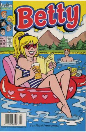 Betty 17 (Newsstand) published by Archie with cover art by Dan Parent