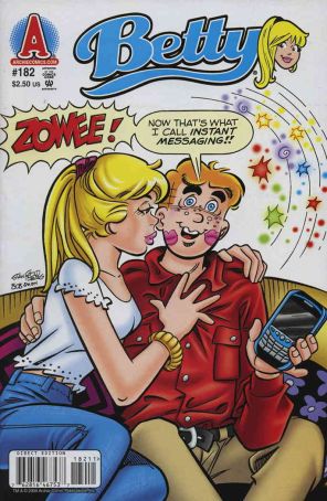 Betty 182 published by Archie with cover art by Stan Goldberg
