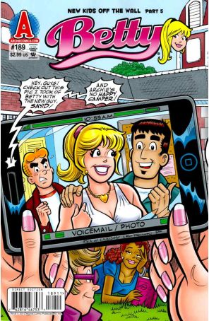 Betty 189 published by Archie with cover art by Dan Parent