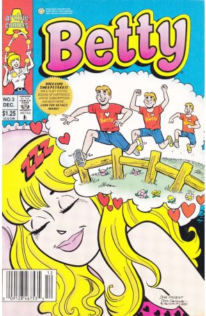 Betty 3 (Newsstand) published by Archie with cover art by Dan Parent