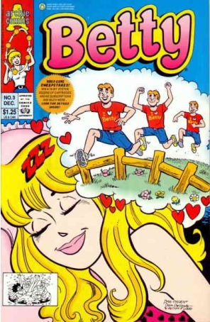 Betty 3 published by Archie with cover art by Dan Parent