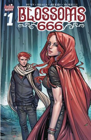Blossoms: 666 1A published by Archie with cover art by Laura Braga