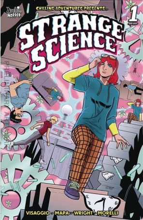 Chilling Adventures Presents Strange Science 1A published by Archie with cover art by Butch K. Mapa