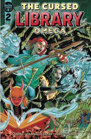 The Cursed Library 2A published by Archie with cover art by Craig Cermak II