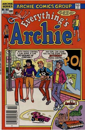 Everything's Archie 103 published by Archie with cover art by Stan Goldberg