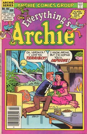 Everything's Archie 105 published by Archie with cover art by Stan Goldberg
