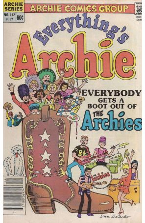 Everything's Archie 112 published by Archie with cover art by Dan DeCarlo
