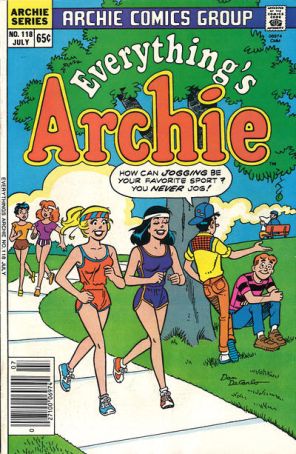Everything's Archie 118 published by Archie with cover art by Dan DeCarlo