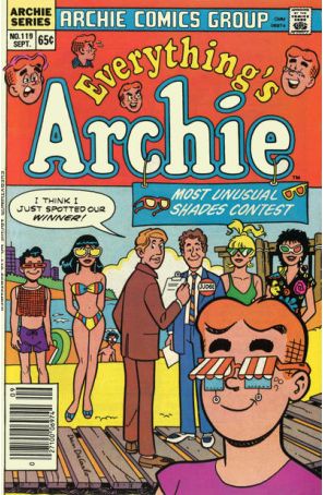 Everything's Archie 119 published by Archie with cover art by Dan DeCarlo