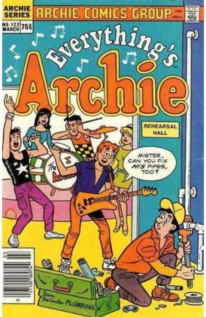 Everything's Archie 122 published by Archie with cover art by Dan DeCarlo