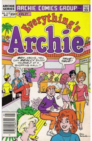 Everything's Archie 123 published by Archie with cover art by Dan DeCarlo