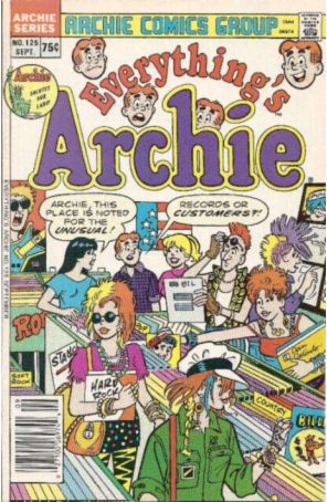 Everything's Archie 125 published by Archie with cover art by Dan DeCarlo