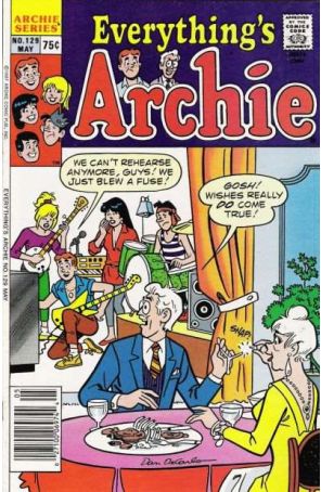 Everything's Archie 129 published by Archie with cover art by Dan DeCarlo