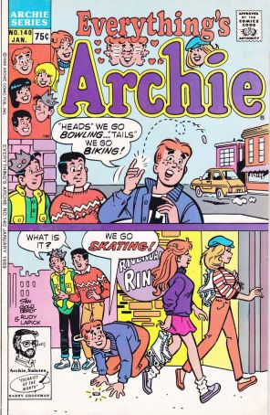 Everything's Archie 140 published by Archie with cover art by Stan Goldberg