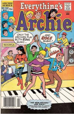 Everything's Archie 142 (Newsstand) published by Archie with cover art by Dan DeCarlo