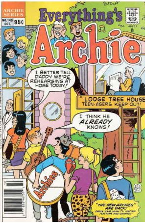 Everything's Archie 145 (Newsstand) published by Archie with cover art by Dan DeCarlo