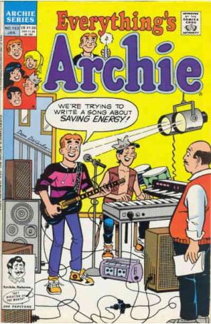 Everything's Archie 153 published by Archie with cover art by Dan DeCarlo