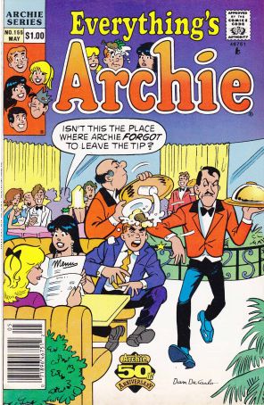 Everything's Archie 155 (Newsstand) published by Archie with cover art by Dan DeCarlo