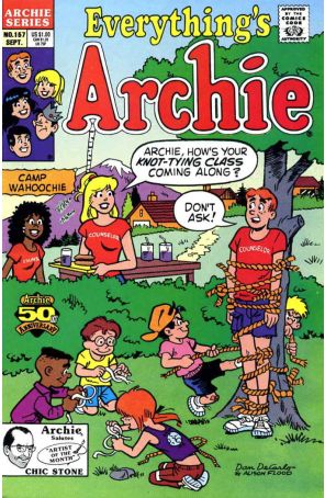 Everything's Archie 157 published by Archie with cover art by Dan Decarlo