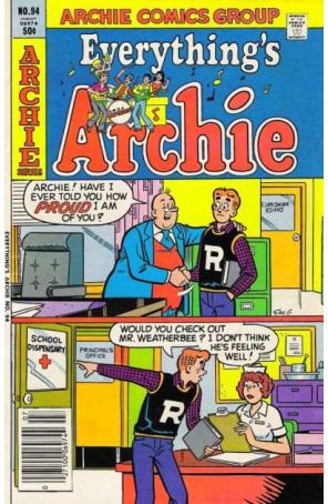 Everything's Archie 94 published by Archie with cover art by Stan Goldberg