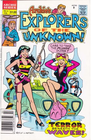 Explorers of the Unknown 5 (Newsstand) published by Archie