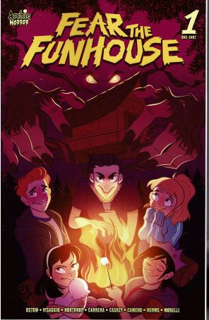 Fear the Funhouse 1A published by Archie with cover art by Lisette Carrera